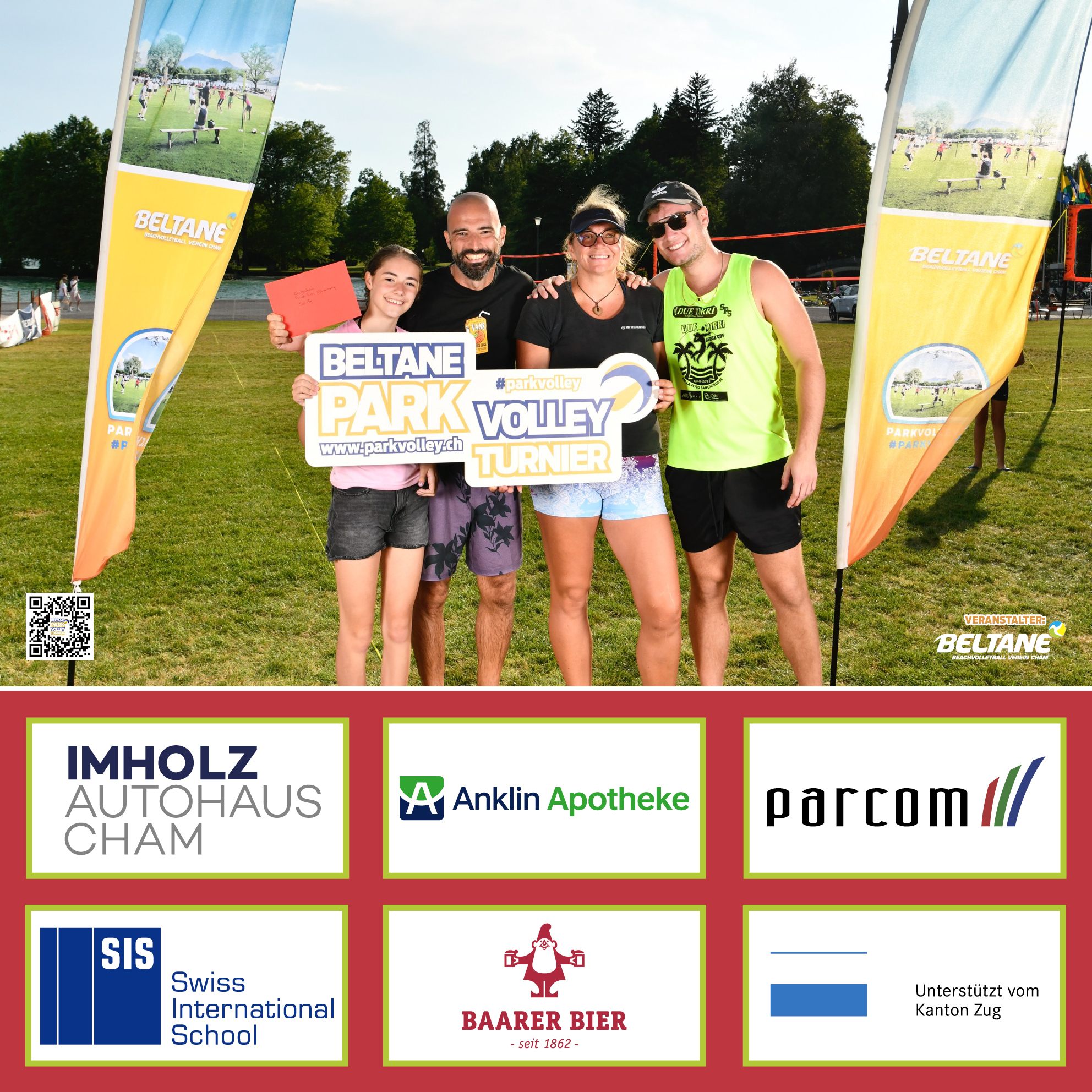 International Friends am Beltane Park-Volleyball Turnier 2025 in Cham